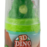 3D Dino Lolly Lizak w kształcie dinozaura z figurką - niespodzianką 20g