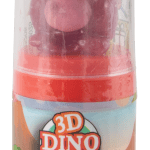 3D Dino Lolly Lizak w kształcie dinozaura z figurką - niespodzianką 20g