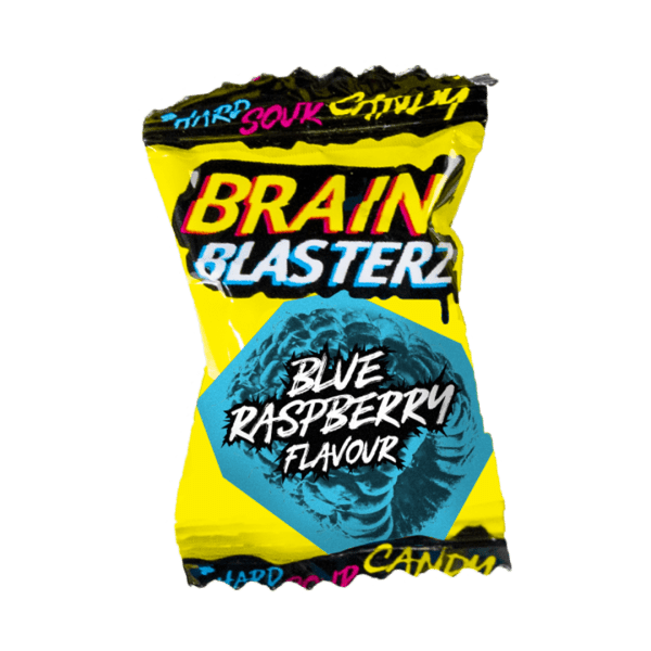 Brain Blasterz Super Sour Spinner Zestaw Kwaśnych Cukierków z Ruletką 48g