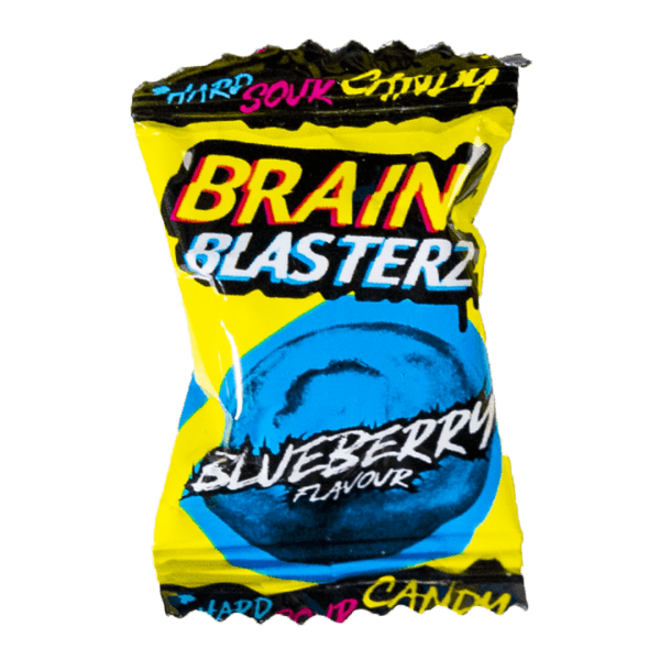 Brain Blasterz Super Sour Spinner Zestaw Kwaśnych Cukierków z Ruletką 48g