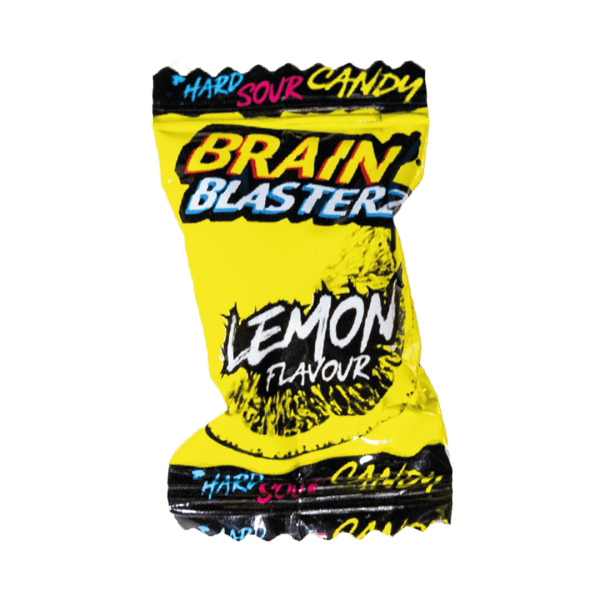 Brain Blasterz Super Sour Spinner Zestaw Kwaśnych Cukierków z Ruletką 48g
