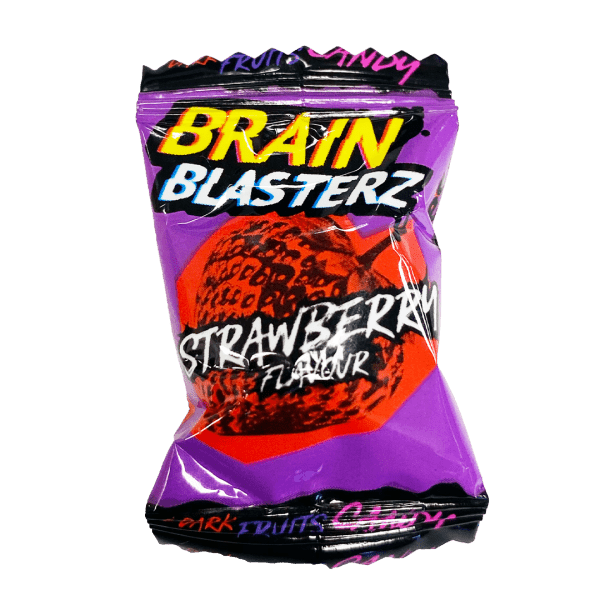 Brain Blasterz Super Sour Spinner Zestaw Kwaśnych Cukierków z Ruletką 48g