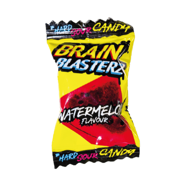 Brain Blasterz Super Sour Spinner Zestaw Kwaśnych Cukierków z Ruletką 48g