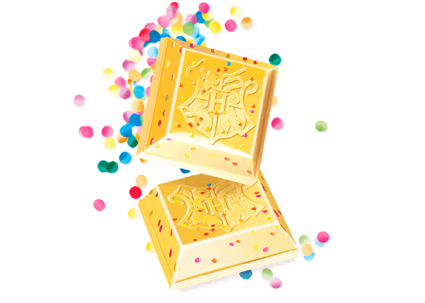 Harry Potter Włoska Biała Czekolada Ze Strzelającymi Drobinkami 50g