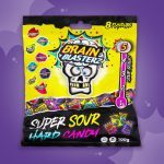 Brain Blasterz Super Sour Candy Mix Kwaśnych Cukierków 8 Smaków 100g