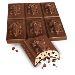 Harry Potter Mleczna Czekolada "Czekoladowe Żaby" z Mlecznym Nadzieniem i Pokruszonymi Ciasteczkami 300g