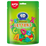 Amos Żelki Literki 4D Gummy Letters 85g