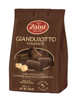 Czekoladowe Praliny Gianduiotto Fondente Deserowe 137g