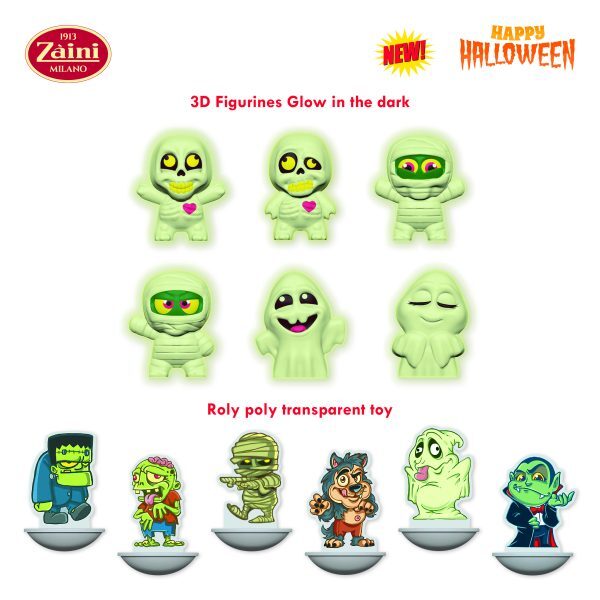 Czekoladowe jajko niespodzianka 3pak 60g Halloween