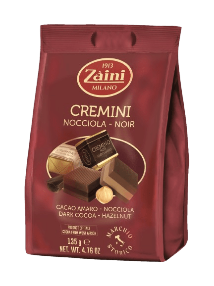 Czekoladowe praliny Cremini z masą orzechowo-czekoladową 135g