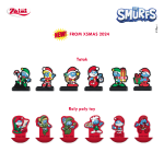 Czekoladowe jajko niespodzianka 3pak 60g Smerfy Edycja Świąteczna na Boże Narodzenie