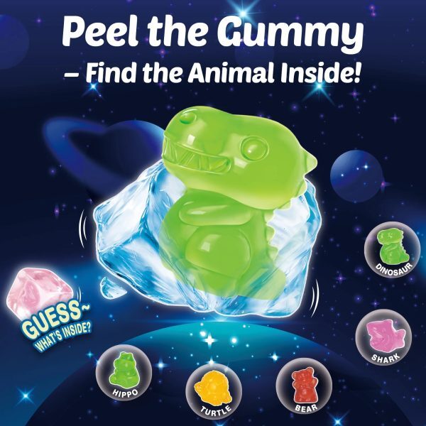 Amos Peelerz Mystery Cube Żelki-Kostki z Tajemniczą Niespodzianką 65g