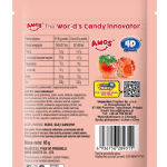 Amos Żelki Truskawki 4D Fruit Gummy Strawberry Burst 65g