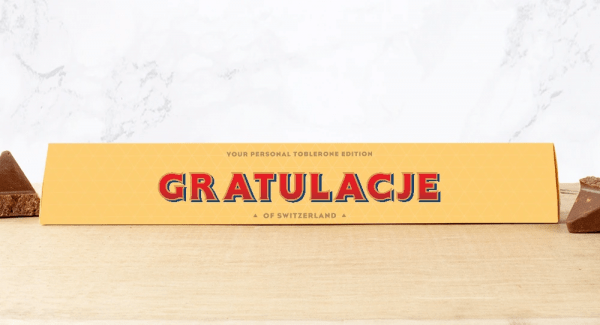 Czekolada Toblerone "Gratulacje" 100g