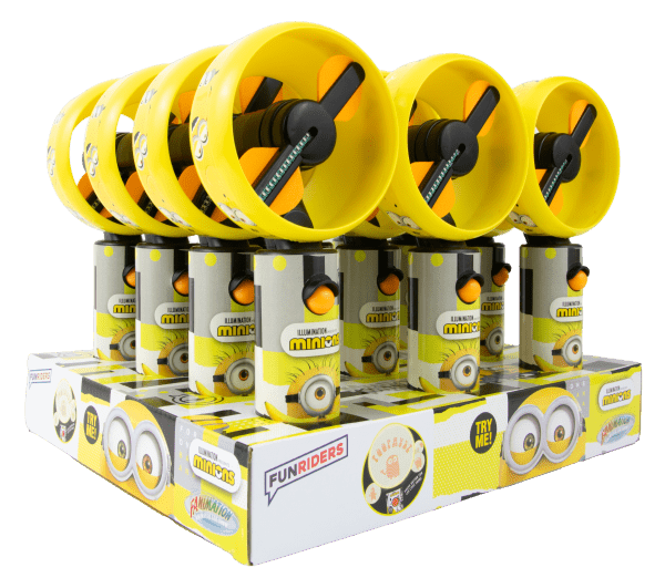 Fanimation Wiatraczek - Projektor Led Z Cukierkami Minionki 8g