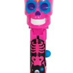 Pop Ups Lollipop Sweet Skulls Wysuwany Lizak-Zabawka na Halloween Karton 12 Sztuk