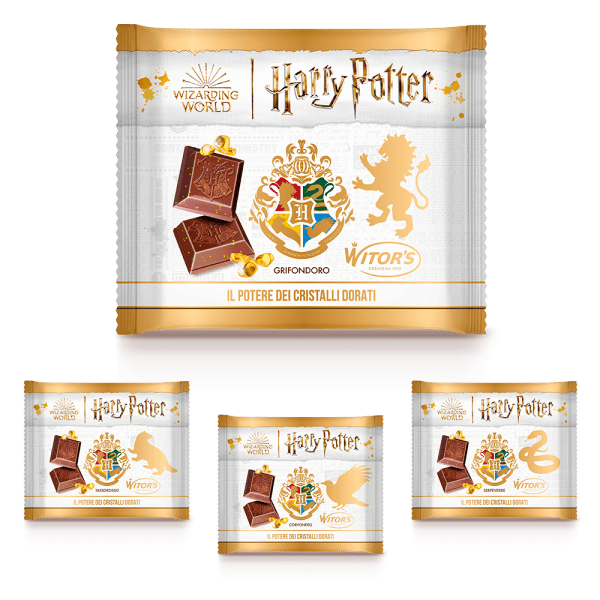 Harry Potter Włoska Biała Czekolada Ze Strzelającymi Drobinkami 50g