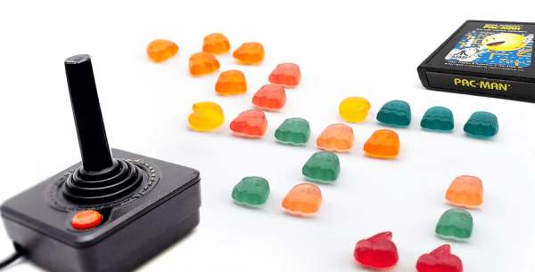 PAC-MAN Gamer Gummies Żelki W Kształcie Postaci z Gry Sugar Reduced 50g