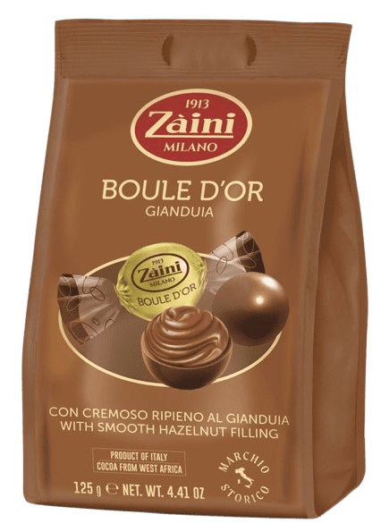 Czekoladowe praliny Cremini z masą orzechowo-czekoladową 135g