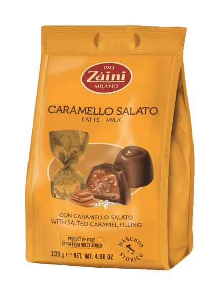 Caramello Salato Włoskie Praliny Słony Karmel 139g