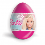 Czekoladowe jajko niespodzianka 20g Barbie karton 24 sztuki