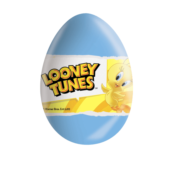 Czekoladowe jajko niespodzianka 20g Looney Tunes karton 24 sztuki