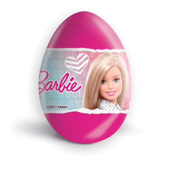 Czekoladowe jajko niespodzianka 3pak 60g Barbie