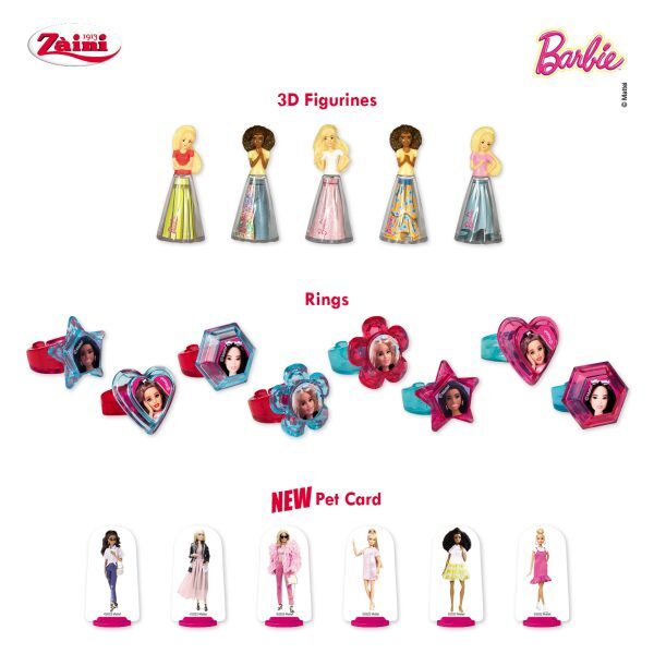 Czekoladowe jajko niespodzianka 3pak 60g Barbie