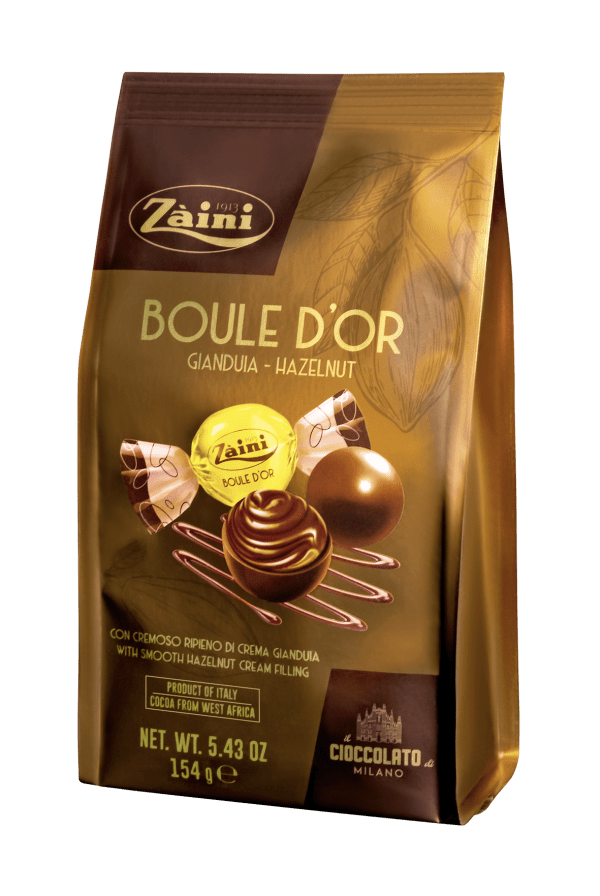 Czekoladowe nadziewane praliny Boule D'or Gianduia 154g