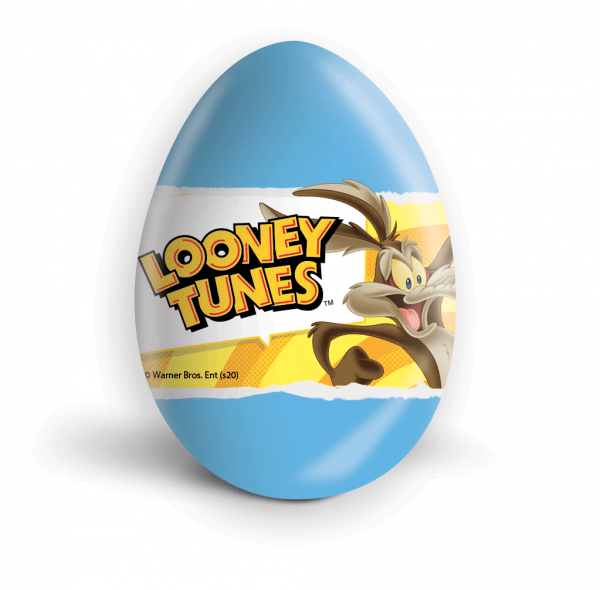 Czekoladowe jajko niespodzianka 3pak 60g Looney Tunes