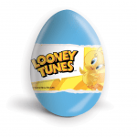 Czekoladowe jajko niespodzianka 3pak 60g Looney Tunes