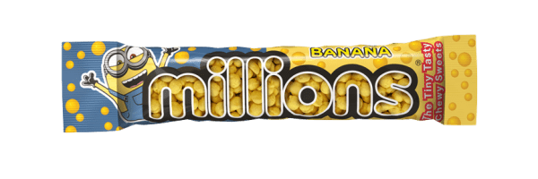 Oryginalne cukierki Millions guma balonowa 45g