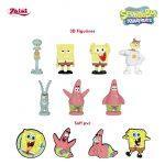 Czekoladowe jajko niespodzianka 3pak 60g SpongeBob