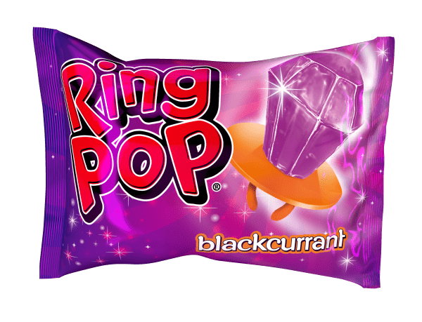 Ring Pop oryginalne lizaki miks owocowych smaków karton 24 sztuki x 10g