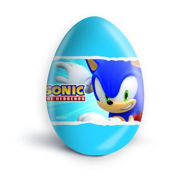 Czekoladowe jajko niespodzianka 20g Sonic karton 24 sztuki