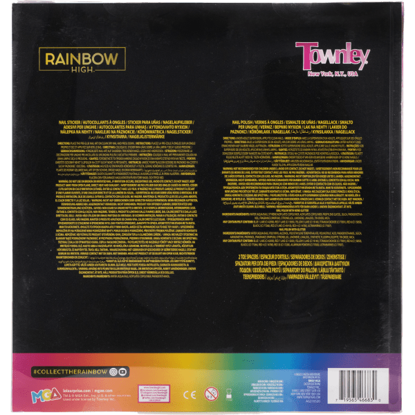 Rainbow High Mega zestaw 15 lakierów do paznokci