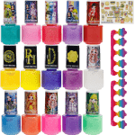 Rainbow High Mega zestaw 15 lakierów do paznokci
