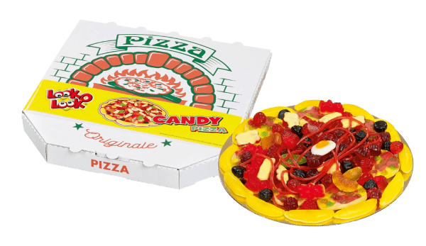 Look-O-Look Candy Pizza Żelki 435g Duży Zestaw Słodyczy Na Prezent