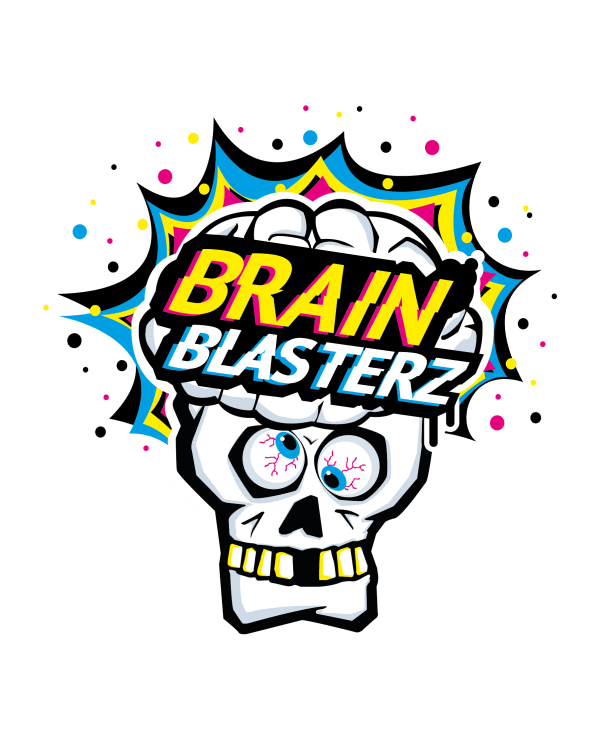 Brain Blasterz Sour Chewy Candies Ciągnące Się Kwaśne Mini Cukierki 60g