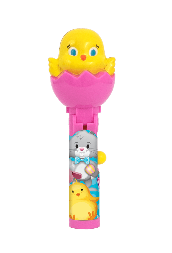 Pop Ups Lollipop Na Wielkanoc Zajączek Kurczaczek Karton 12 Sztuk