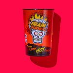 Brain Blasterz Flamin' Hot Candy Pikantne Cukierki Hard Candy Karton 12szt x 48g