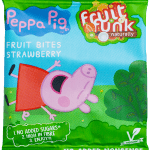 Fruit Funk Peppa Pig Zdrowe Owocowe Przekąski 98% Owoców Świnka Peppa Multibag 10x10g