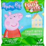 Fruit Funk Peppa Pig Zdrowe Owocowe Przekąski 98% Owoców Świnka Peppa Multibag 10x10g