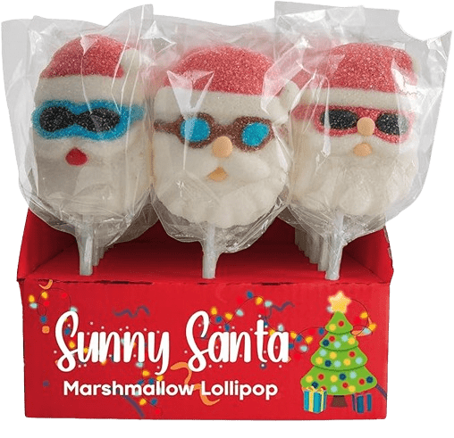 Lizak Piankowy Sunny Santa Mallowpop Na Boże Narodzenie 35g