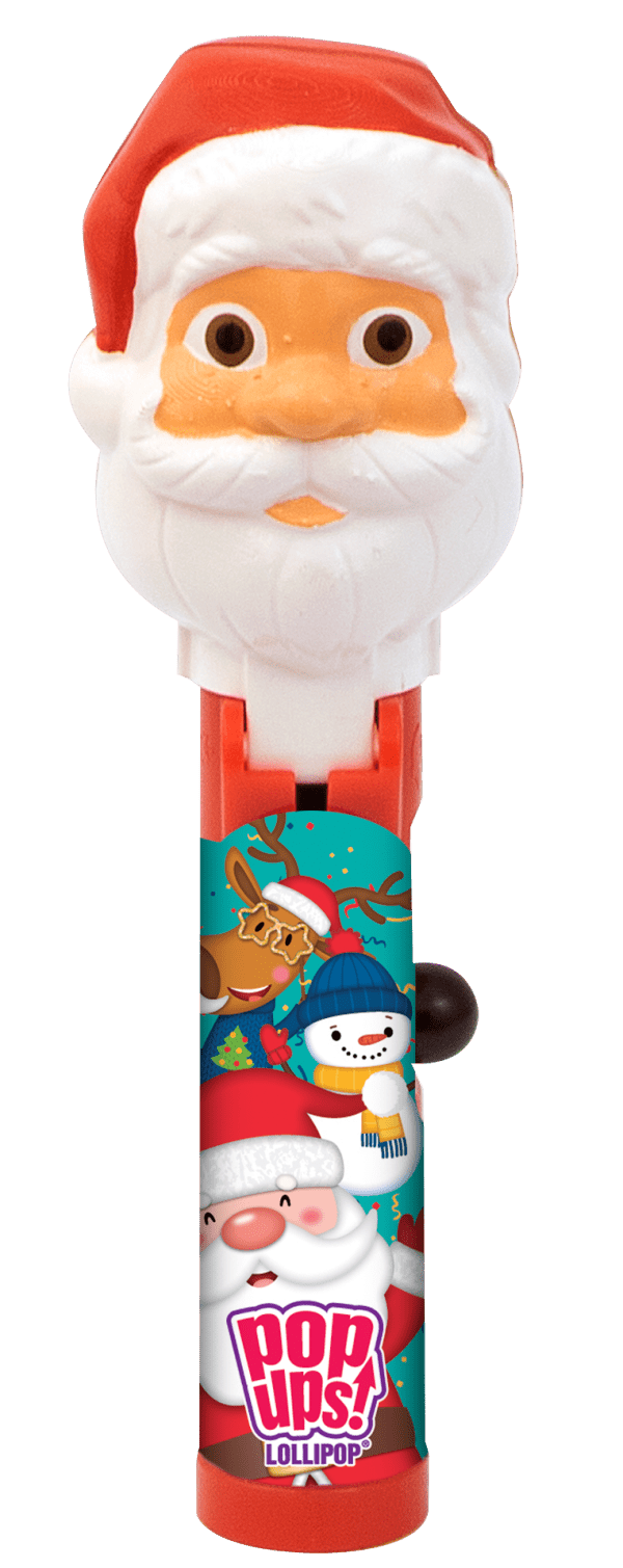 Pop Ups Lollipop Christmas Wysuwany Lizak-Zabawka na Boże Narodzenie Karton 12 Sztuk