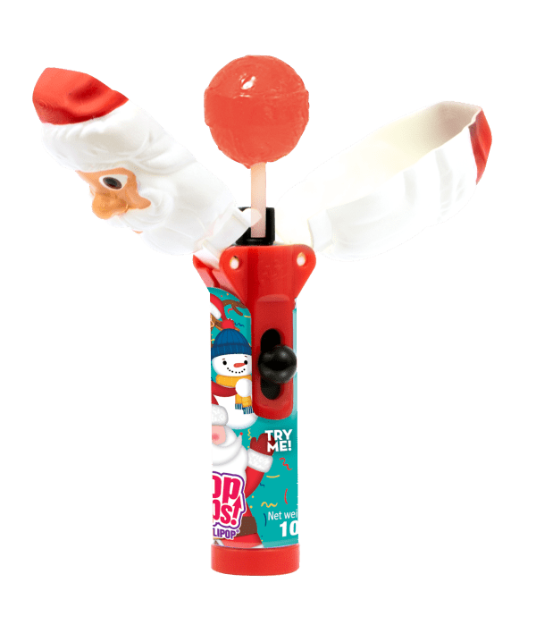 Pop Ups Lollipop Christmas Wysuwany Lizak-Zabawka na Boże Narodzenie Karton 12 Sztuk