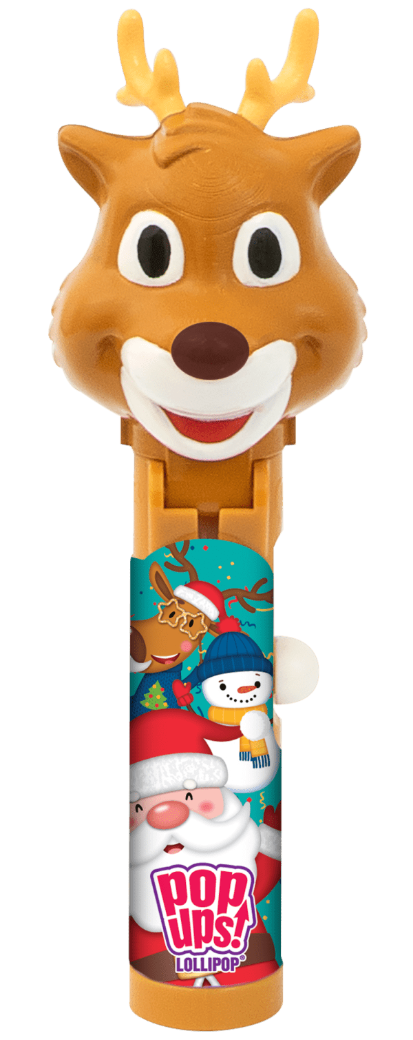 Pop Ups Lollipop Christmas Wysuwany Lizak-Zabawka na Boże Narodzenie Karton 12 Sztuk