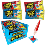 Juicy Drop Chews Cukierki-Żujki Z Kwaśnym Żelem W Pisaku Bazooka Candy 67g