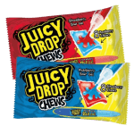 Juicy Drop Chews Cukierki-Żujki Z Kwaśnym Żelem W Pisaku Bazooka Candy 67g