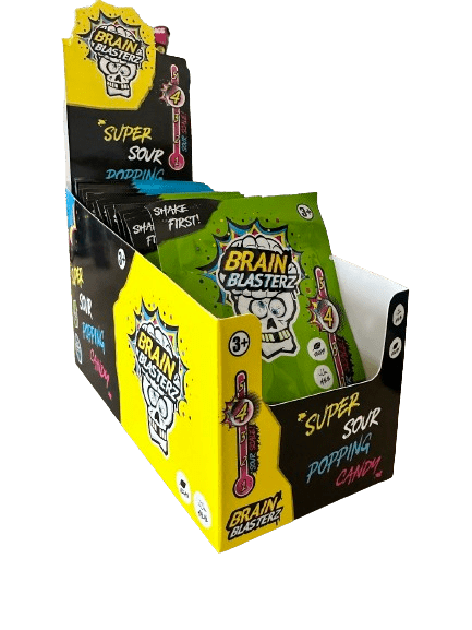 Brain Blasterz Super Sour Popping Candy Kwaśny Strzelający Proszek 10g